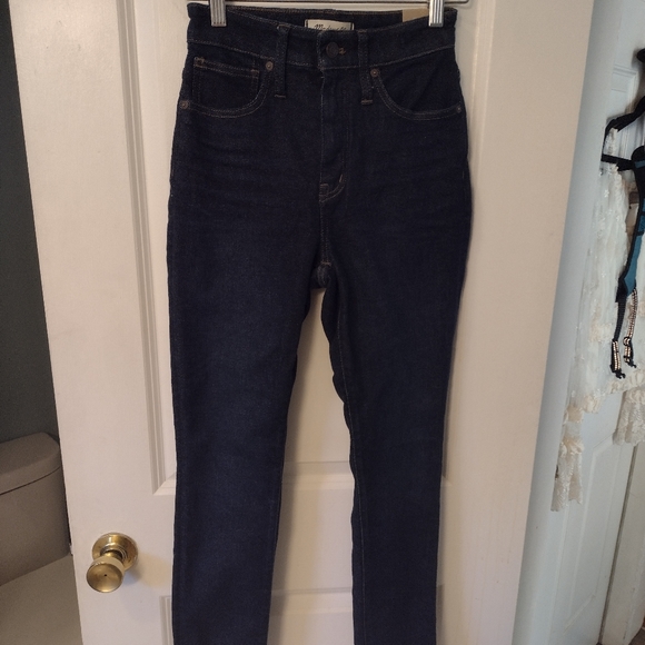 NWT Madewell Curvy High-Rise Skinny Jeans in Orland Wash Size 24 - Picture 4 of 11